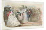A Reception during the Reign of Louis-Philippe 1832 by Eugene-Louis Lami