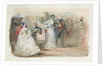 A Reception during the Reign of Louis-Philippe 1832 by Eugene-Louis Lami