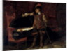 Oliver Cromwell Opening the Coffin of Charles I 1831 by Hippolyte Delaroche