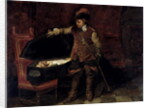Oliver Cromwell Opening the Coffin of Charles I 1831 by Hippolyte Delaroche
