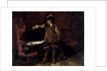 Oliver Cromwell Opening the Coffin of Charles I 1831 by Hippolyte Delaroche
