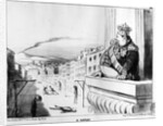 The King Continuing to Reign with Order Over his Two States, Naples by Honore Daumier