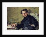 Stephane Mallarme 1876 by Edouard Manet