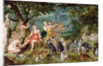 Diana and her Nymphs Preparing to Leave for the Hunt by Jan the Elder Brueghel