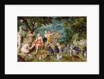 Diana and her Nymphs Preparing to Leave for the Hunt by Jan the Elder Brueghel
