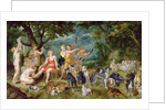 Diana and her Nymphs Preparing to Leave for the Hunt by Jan the Elder Brueghel