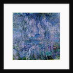 Waterlilies and Reflections of a Willow Tree, 1916-19 by Claude Monet