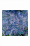 Waterlilies and Reflections of a Willow Tree, 1916-19 by Claude Monet