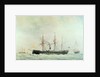 The French Battleship, 'La Gloire', 1880 by Francois Geoffroy Roux