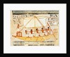 Boatmen on the Nile by Egyptian 18th Dynasty