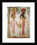 Isis and Nefertari, New Kingdom by Egyptian 19th Dynasty