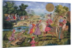 Royal Hunt, from Isfahan, Iran by Islamic School