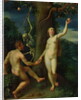 Adam and Eve by Hans I or Johann Rottenhammer