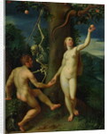 Adam and Eve by Hans I or Johann Rottenhammer