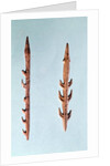 Two Harpoons, Upper Paleolithic Period, 35000-10000 BC by Prehistoric Prehistoric