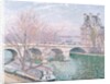 The Pont-Royal and the Pavillon de Flore, 1903 by Camille Pissarro