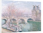 The Pont-Royal and the Pavillon de Flore, 1903 by Camille Pissarro