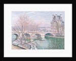 The Pont-Royal and the Pavillon de Flore, 1903 by Camille Pissarro