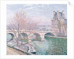 The Pont-Royal and the Pavillon de Flore, 1903 by Camille Pissarro