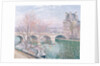 The Pont-Royal and the Pavillon de Flore, 1903 by Camille Pissarro