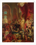 Christopher Columbus Before Ferdinand II of Aragon and Isabella of Castille, 1861 by Eugene Deveria