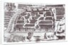 Plan of Moscow, 1628 by French School