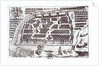 Plan of Moscow, 1628 by French School