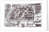 Plan of Moscow, 1628 by French School