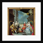 Franz Stephan I with his wife Marie-Therese and their children by Martin van Mytens or Meytens