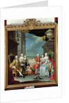 Franz Stephan I with his wife Marie-Therese and their children by Martin van Mytens or Meytens