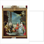 Franz Stephan I with his wife Marie-Therese and their children by Martin van Mytens or Meytens