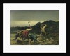 Peasants Harvesting Potatoes During the Flood of the Rhine in 1852 by Gustave Brion