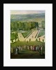 Promenade of Louis XIV by the Parterre du Nord by Etienne Allegrain