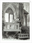 Scene from Act II of Romeo and Juliet, performed at the Theatre National de l'Opera, 1888 by Paul Destez