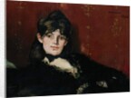 Berthe Morisot reclining, 1873 by Edouard Manet