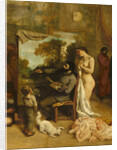 The Artist's Studio, a Real Allegory by Gustave Courbet