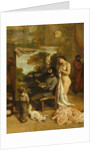 The Artist's Studio, a Real Allegory by Gustave Courbet