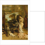 The Artist's Studio, a Real Allegory by Gustave Courbet