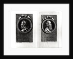 Anaxagorus and Epictetus engraved by S. Beyssent by Claude Reydellet