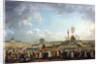 Fete de l'Etre Supreme at the Champ-de-Mars, painting by Pierre De Machy, 1794 by Pierre Antoine Demachy