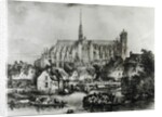 View of the Cathedral of Notre Dame, Amiens by Eugene Balan