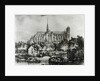 View of the Cathedral of Notre Dame, Amiens by Eugene Balan