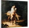 The Flight into Egypt by Gerrit or Gerard Dou