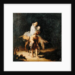 The Flight into Egypt by Gerrit or Gerard Dou