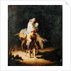 The Flight into Egypt by Gerrit or Gerard Dou