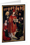 The Altarpiece of St. Vincent by Nuno Goncalves or Gonzalvez