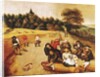 The Harvester's Meal by Pieter the Younger Brueghel