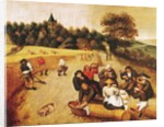 The Harvester's Meal by Pieter the Younger Brueghel