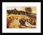 The Harvester's Meal by Pieter the Younger Brueghel