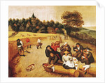 The Harvester's Meal by Pieter the Younger Brueghel